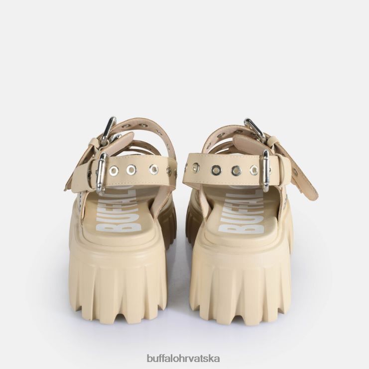 krema Buffalo veganske sandale s tvrdom platformom lav |sandale TDD6T720